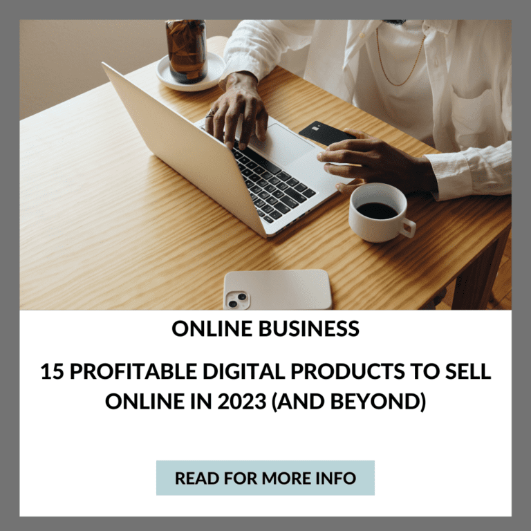 15 Profitable Digital Products to Sell Online