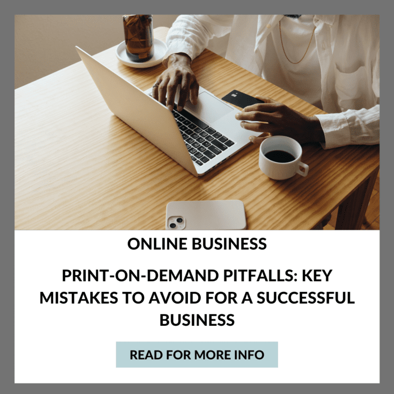 Print-on-Demand: Key Mistakes to Avoid for a Successful Business