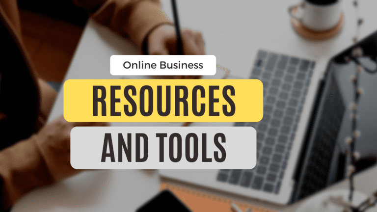 Recommended Tools for Online Business