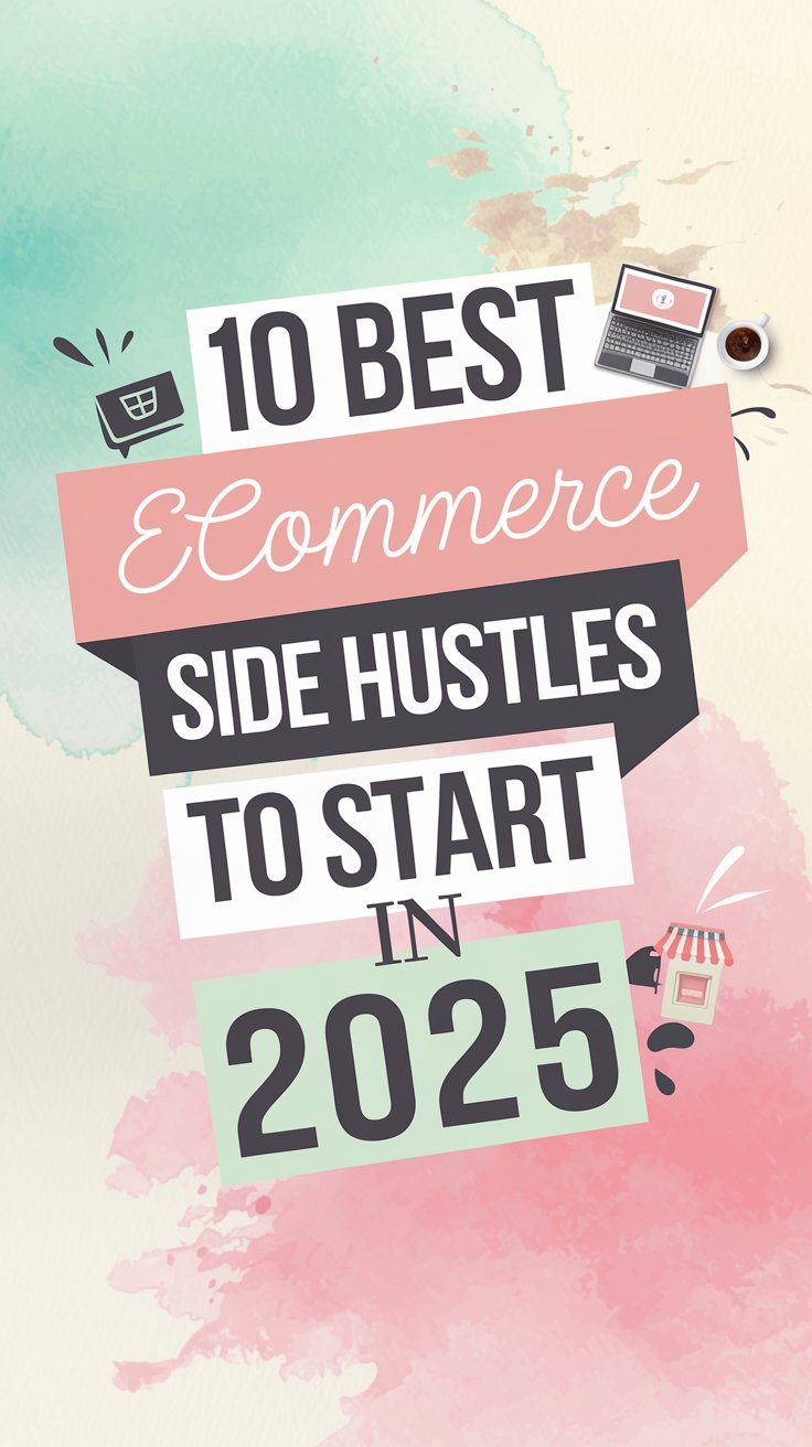 best ecommerce side hustles