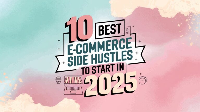 best ecommerce side hustles to start