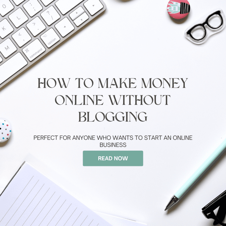 How to Make Money Online Without Blogging