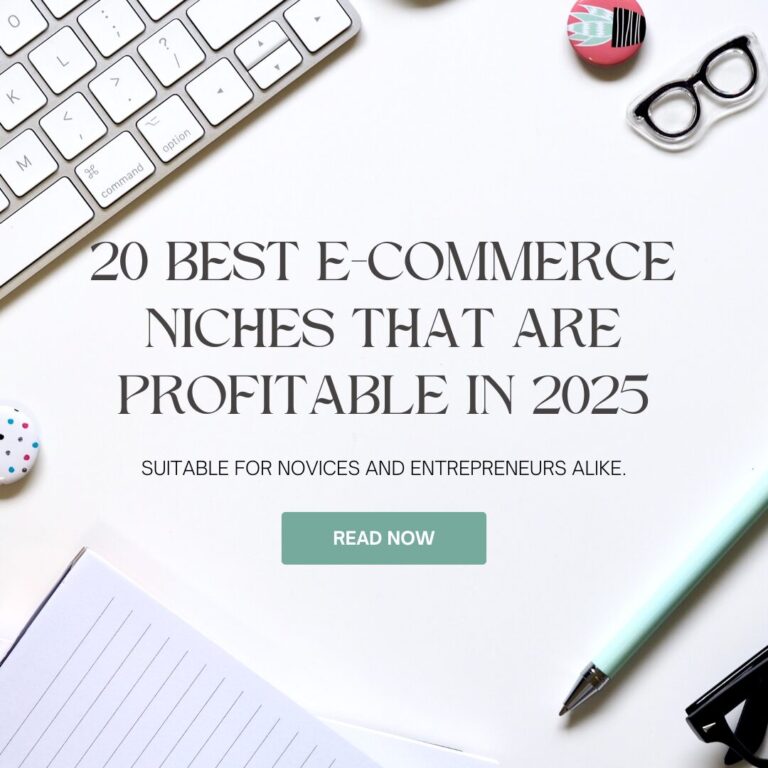 20 best e-commerce niches in 2025