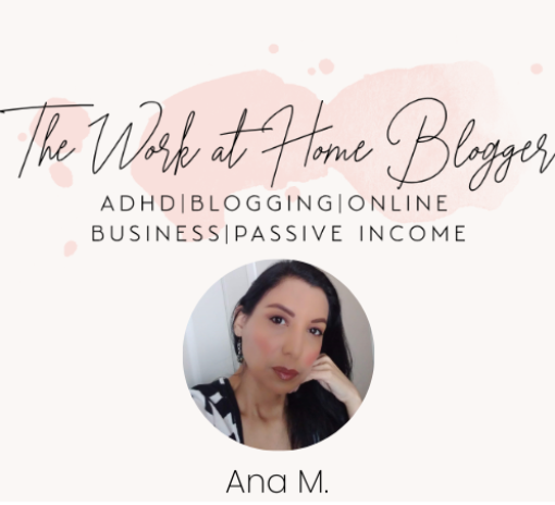 theworkathomeblogger logo adhd blogging online business passive income