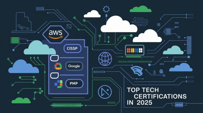 top tech certifications 2025