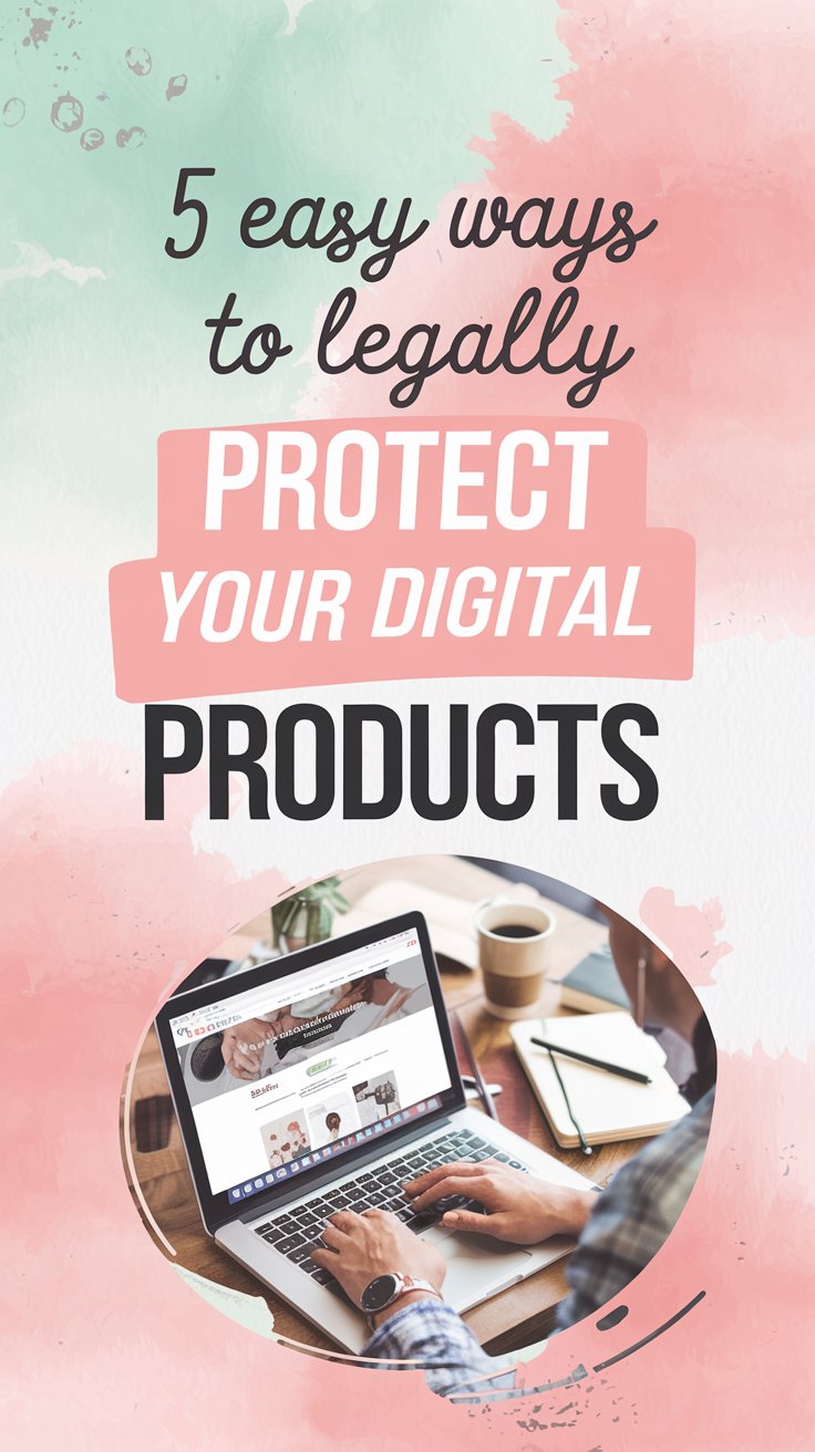 5 easy ways to legally protect your digital products