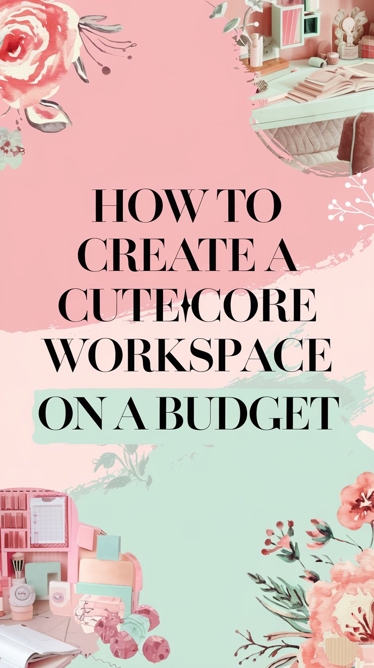 cutecore workspace on a budget pin