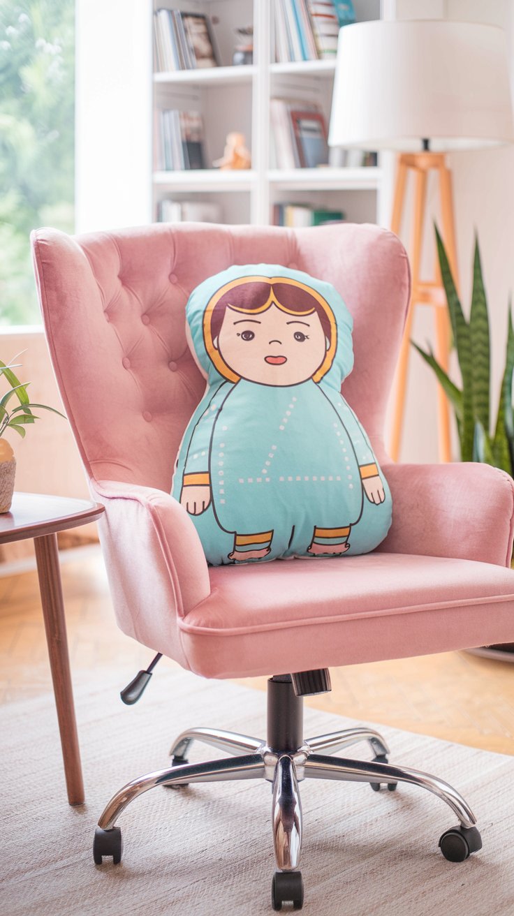 cozy chair rag doll pillow