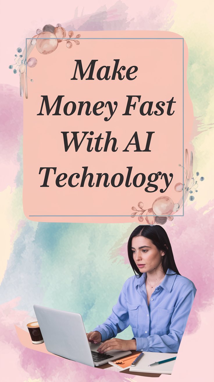 make money fast with AI technology