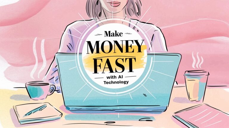 how to make money fast with ai technology