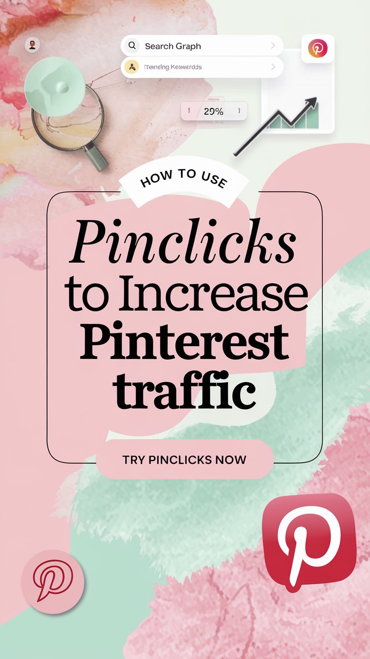 how to use pinclicks to increase pinterest traffic